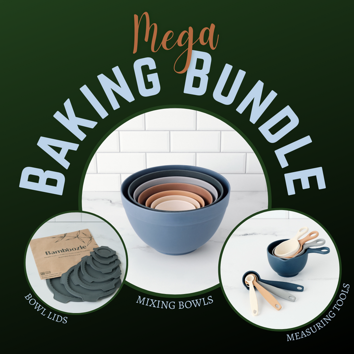 Mega Baking Bundle (Mixing Bowls, Measuring Cups & Spoons, Mixing Bowl Lids)