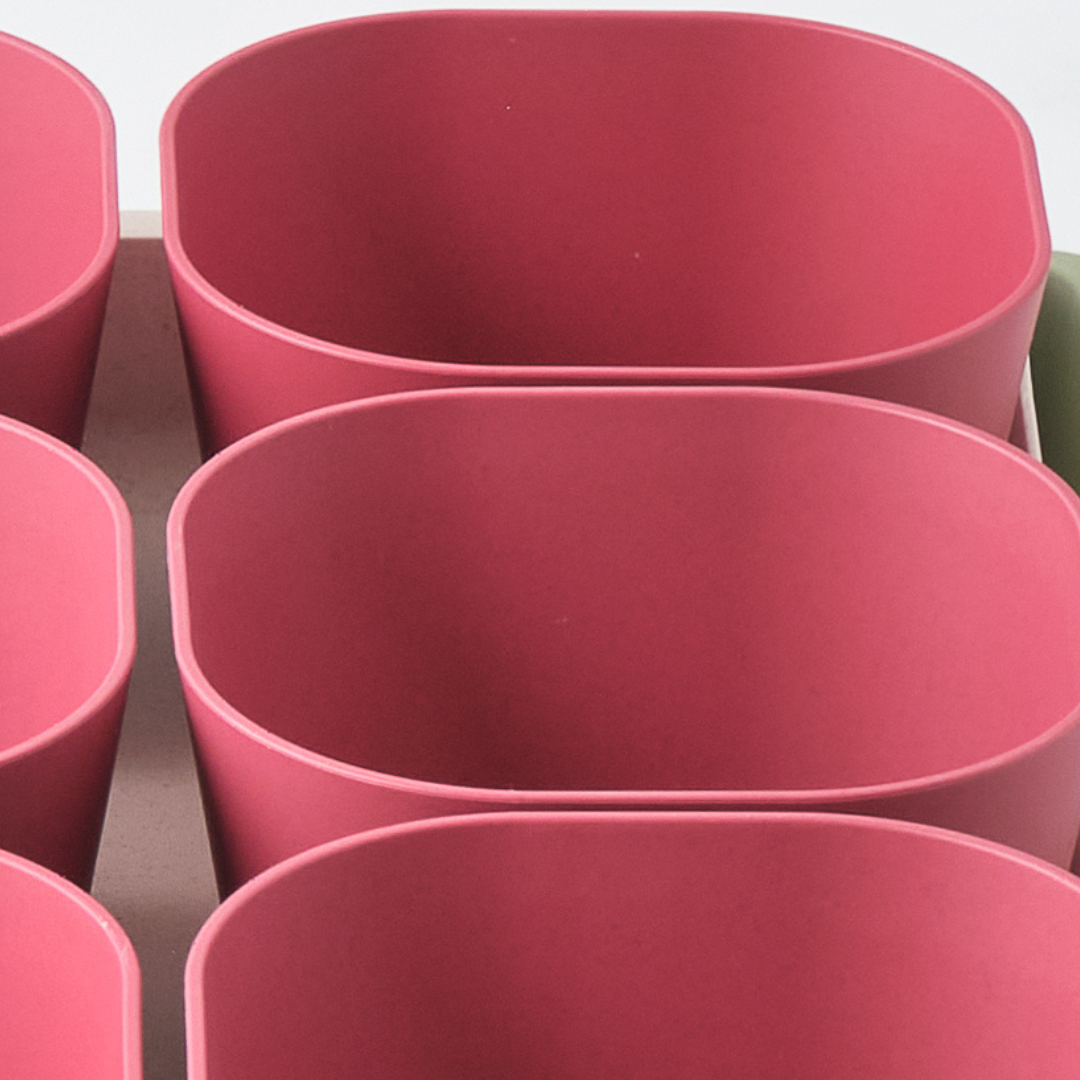 Red Prep 'N Serve Cups (Set of 6)